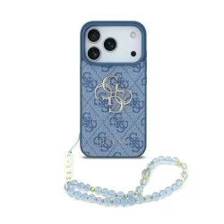 Guess Iphone 17 Pro Leather Case With Large 4G Pattern And Luxury Classic Logo